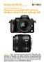 Panasonic Lumix DMC-GH1 mit  Leica DG Macro-Elmarit 45 mm 2.8 Asph. OIS Labortest (Labortest-Protokoll)