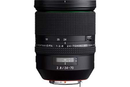 Pentax HD DFA 24-70 mm F2.8 ED SDM WR. [Foto: Pentax]