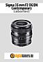Sigma 35 mm F2 DG DN Contemporary mit Sony Alpha 7R III Labortest (Labortest-Protokoll)