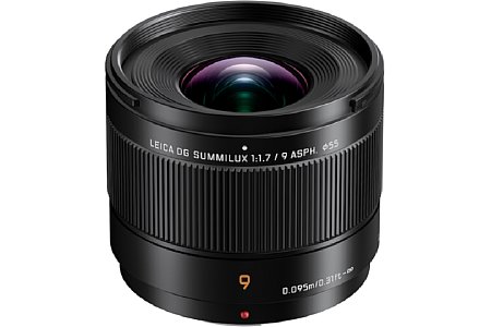 Panasonic Leica DG Summilux 9 mm 1.7 Asph. (H-X09). [Foto: Panasonic]