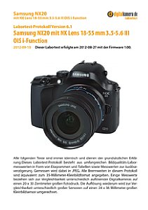 Samsung NX20 mit NX Lens 18-55 mm 3.5-5.6 III OIS i-Function Labortest, Seite 1 [Foto: MediaNord]
