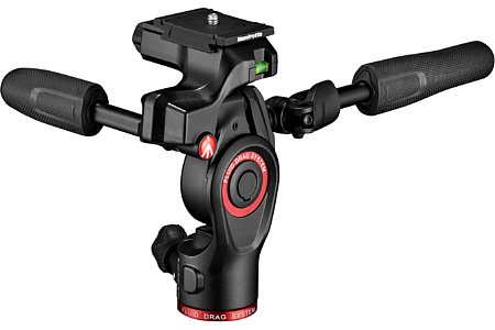 Manfrotto Befree 3-Way Live (MH01HY-3W) Stativkopf. [Foto: Manfrotto]