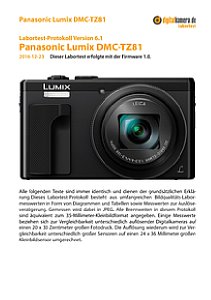 Panasonic Lumix DMC-TZ81 Labortest, Seite 1 [Foto: MediaNord]
