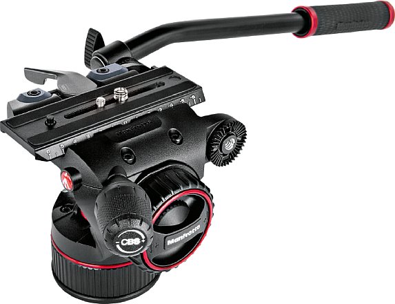 Manfrotto Nitrotech N8 Fluid-Videokopf (MVHN8AH). [Foto: Manfrotto]