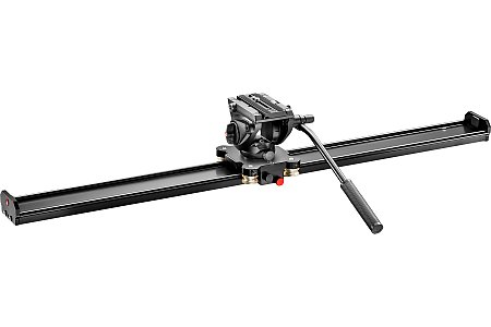 Manfrotto Slider MVS060A mit MVH500AH. [Foto: Manfrotto Distribution]