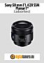 Sony 50 mm F1.4 ZA SSM Planar T* (SAL50F14Z) mit Alpha 58 (SLT-A58) Labortest