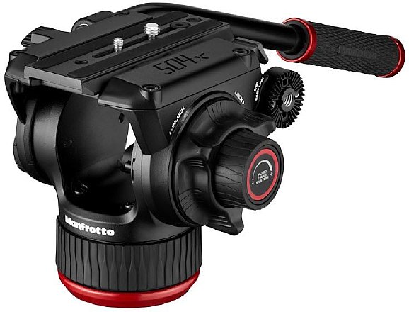 Manfrotto	Fluid-Videokopf 504X. [Foto: Manfrotto]