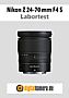 Nikon Z 24-70 mm F4 S mit Z 7 Labortest (Labortest-Protokoll)