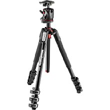 Manfrotto MK190XPRO4-BHQ2 190 Aluminium-Stativ mit 4 Beinsegmenten und XPRO Kugelkopf