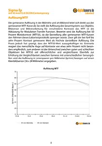 Sigma fp mit 45 mm 2.8 DG DN Contemporary Labortest, Seite 1 [Foto: MediaNord]