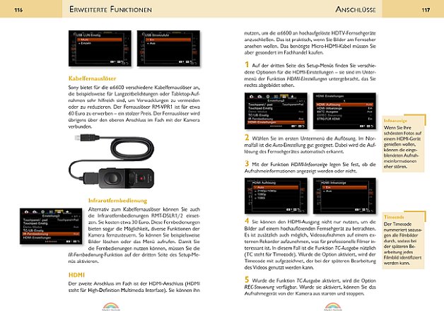 Sony Alpha 6600 - Handbuch zur Kamera. [Foto: Markt+Technik]