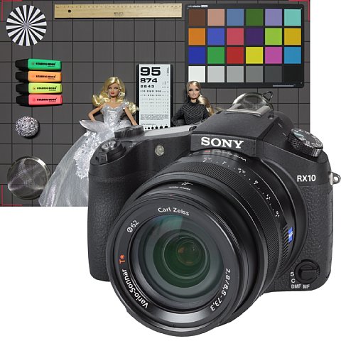 Vorschau des photographierten Testbildes mit Kamera