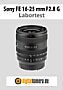 Sony FE 16-25 mm F2.8 G (SEL1625G) mit Alpha 7R V Labortest