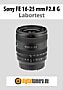 Sony FE 16-25 mm F2.8 G (SEL1625G) mit Alpha 7R V Labortest