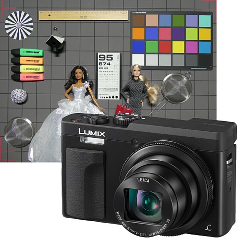 Vorschau des photographierten Testbildes mit Kamera