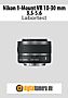 Nikon 1-Mount VR 10-30 mm 3.5-5.6 mit 1 J1 Labortest (Labortest-Protokoll)