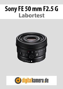 Sony FE 50 mm F2.5 G (SEL50F25G) mit Alpha 7R V Labortest, Seite 1 [Foto: MediaNord]