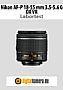 Nikon AF-P 18-55 mm 3.5-5.6G DX VR mit D3400 Labortest (Labortest-Protokoll)