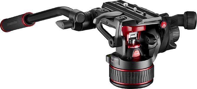 Manfrotto MVH608AH Nitrotech 608 Fluid-Videokopf. [Foto: Manfrotto]