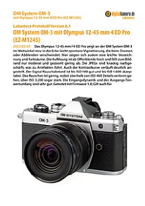 OM System OM-3 mit Olympus 12-45 mm 4 ED Pro (EZ-M1245) Labortest, Seite 1 [Foto: MediaNord]