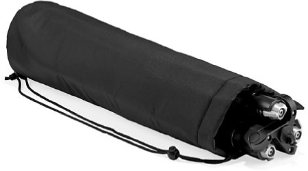 Manfrotto MKELMII4BK-BH in Stativtasche. [Foto: Manfrotto]
