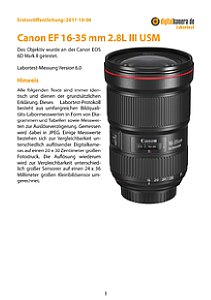 Canon EF 16-35 mm 2.8L III USM mit EOS 6D Mark II Labortest, Seite 1 [Foto: MediaNord]