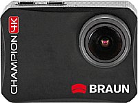 Das 4K in der Typenbezeichnung der Braun Champion 4K hält nicht ganz, was es verspricht. 15 Bilder/s sind zu wenig für ein ruckelfreies Action-Videos. Zudem dürfte die 4K-Auflösung interpoliert sein. [Braun]