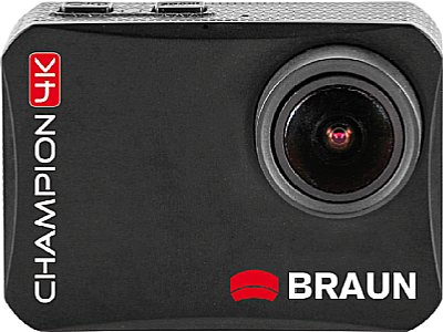 Das 4K in der Typenbezeichnung der Braun Champion 4K hält nicht ganz, was es verspricht. 15 Bilder/s sind zu wenig für ein ruckelfreies Action-Videos. Zudem dürfte die 4K-Auflösung interpoliert sein. [Braun]
