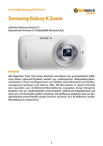 Samsung Galaxy K Zoom Labortest, Seite 1 [Foto: MediaNord]