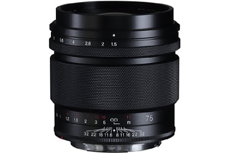 Voigtländer 75 mm F1,5 Nokton E-Mount bzw. RF. [Foto: Voigtländer]