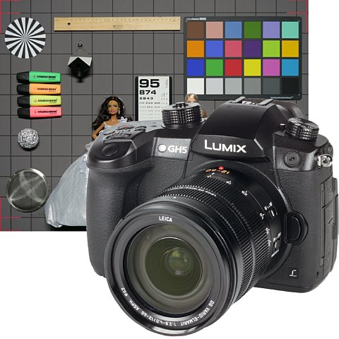 Vorschau des photographierten Testbildes mit Kamera