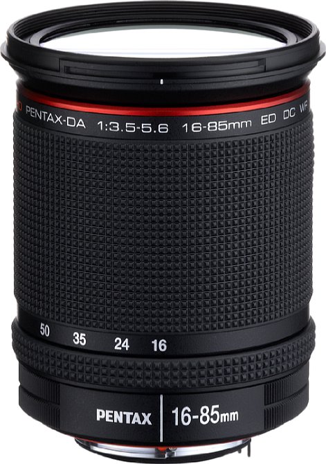 Labortest des Pentax HD DA 16-85 mm F3,5-5,6 ED DC WR an der K-3