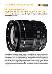 Fujifilm XF 18-55 mm F2.8-4 R LM OIS mit X-E1 Labortest, Seite 1 [Foto: MediaNord]