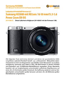 Samsung NX3000 mit NX Lens 16-50 mm F3.5-5.6 Power Zoom ED OIS Labortest, Seite 1 [Foto: MediaNord]