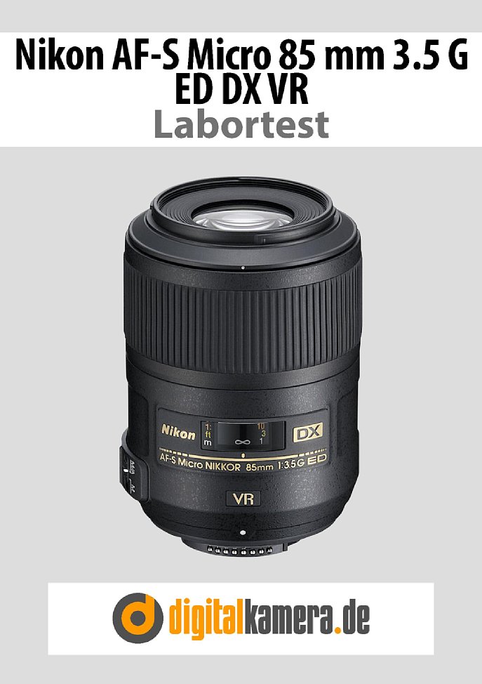 Nikon AF-S Micro 85 mm 3.5 G ED DX VR mit D5200 Labortest ...