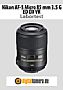 Nikon AF-S Micro 85 mm 3.5 G ED DX VR mit D5200 Labortest