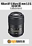 Nikon AF-S Micro 85 mm 3.5 G ED DX VR mit D5200 Labortest