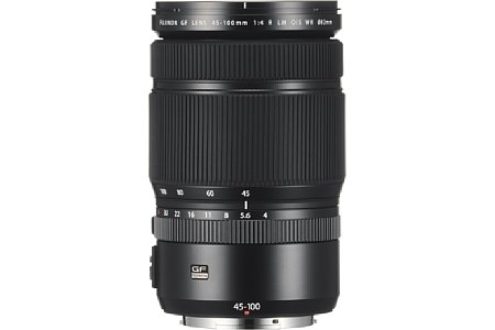 Fujifilm GF 45-100 mm F4 R LM OIS WR. [Foto: Fujifilm]