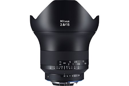 Zeiss Milvus 2.8/15 mit ZE-Mount. [Foto: Zeiss]