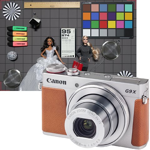 Vorschau des photographierten Testbildes mit Kamera