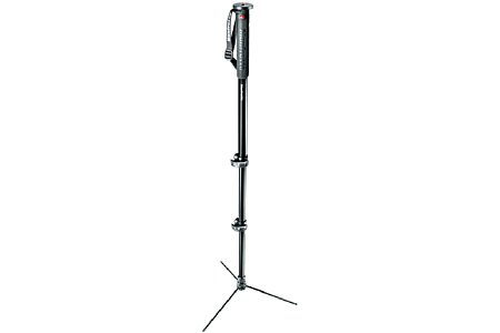 Manfrotto MMXPROA3B Monopod mit stehender Basis. [Foto: MediaNord]