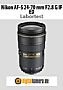 Nikon AF-S 24-70 mm 2.8 G IF ED mit D800 Labortest (Labortest-Protokoll)