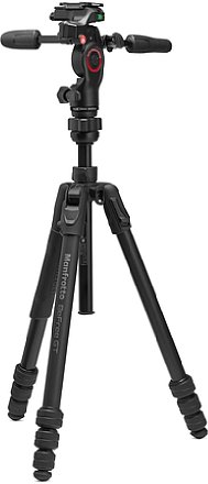 Manfrotto Befree GT PRO 3-Wege Alu Stativ (MKBFRTA4GTFB-3W). [Foto: Manfrotto]