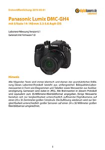 Panasonic Lumix DMC-GH4 mit G Vario 14-140 mm 3.5-5.6 Asph Power OIS Labortest, Seite 1 [Foto: MediaNord]