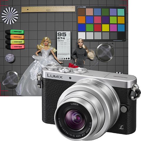 Vorschau des photographierten Testbildes mit Kamera