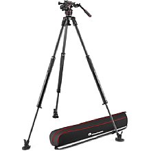 Manfrotto Nitrotech 612 und Carbon-Stativ 635 mit Schnellverstellung (MVK612SNGFC)