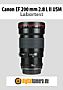 Canon EF 200 mm 2.8 L II USM mit EOS-1D X Labortest
