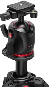 Manfrotto MK055CXPRO4-Q6T Carbonfaser-Stativ-Set mit Kugelkopf. [Foto: Manfrotto]