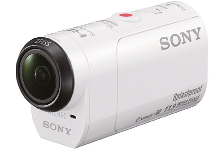 Auf der andere Seite der Sony HDR-AZ1 befindet sich nur die Klappe für das Akku-Fach. [Foto: Sony]