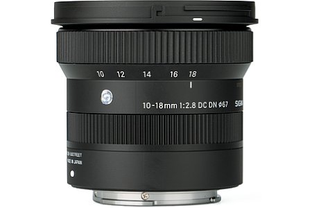 Sigma 10-18 mm F2.8 DC DN Contemporary. [Foto: Sigma]